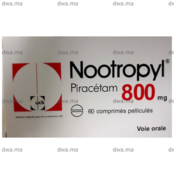 medicament NOOTROPYL800 mgBoîte de 60 maroc
