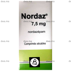 medicament NORDAZ7,5 MGBoîte de 30 maroc