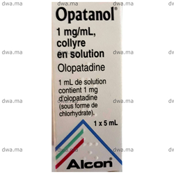 medicament OPATANOL1MG/mlFlacon de 5 ml maroc