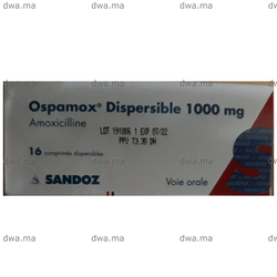 medicament OSPAMOX1GBoîte de 16 maroc