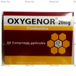 medicament OXYGENOR20 MGBoîte de 60 maroc