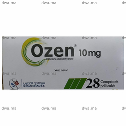 medicament OZEN10 MGBoite de 28 maroc