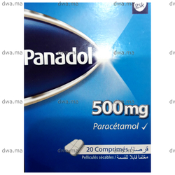 medicament PANADOL500 MGBoîte de 20 maroc