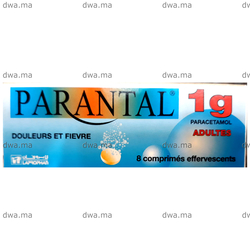 medicament PARANTAL1 GBoîte de 8 maroc