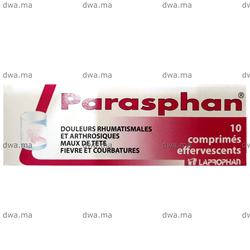 medicament PARASPHAN Comprimé effervescentBoîte de 10 maroc