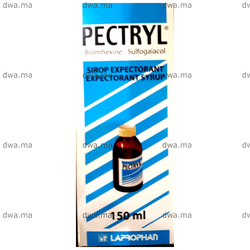 medicament PECTRYL SiropFlacon de 150 ml maroc