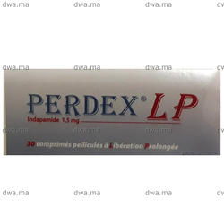 medicament PERDEX LP1,5 MGBoite de 30 comprimés pelliculés maroc
