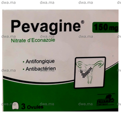 medicament PEVAGINE150 mgBoîte de 3 maroc