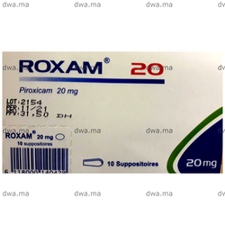 medicament PIROXAM20 mgBoîte de 10 maroc