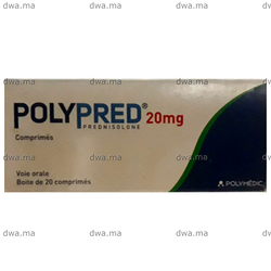 medicament POLYPRED20 MGBoite de 20 comprimés effervessents maroc