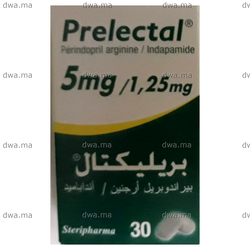 medicament PRELECTAL5 MG / 1.25 MGBoite de 30 maroc