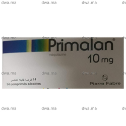 Primalan 10 Mg Boite De 14 Medicament