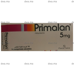 medicament PRIMALAN5 mgBoîte de 14 maroc