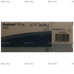 medicament PROVIRON25 mg CompriméBoîte de 20 maroc