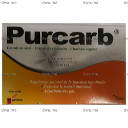 medicament PURCARBBoite de 30 maroc