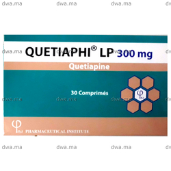 medicament QUETIAPHI LP300 MGBoite de 30 maroc