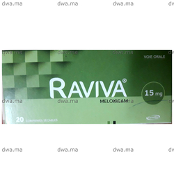 medicament RAVIVA15 MGBoite de 20 maroc