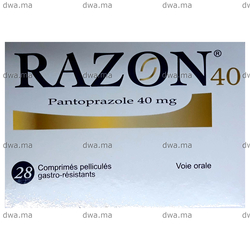 medicament RAZON40 MGBoîte de 28 maroc