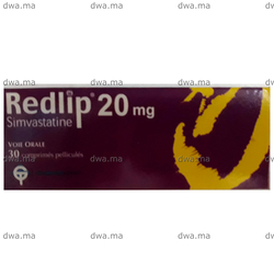medicament REDLIP20 MGBoîte de 30 maroc