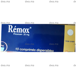 medicament RÉMOX20 MGBoîte de 10 maroc
