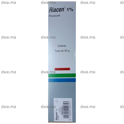 medicament RIACEN1% CrèmeTube de 50 g maroc