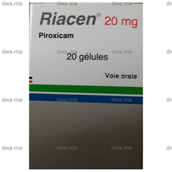 medicament RIACEN20 mgBoîte de 20 maroc