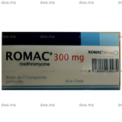 medicament ROMAC300 mgBoîte de 7 maroc