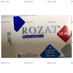 medicament ROZAT10 MGBoite de 28 maroc
