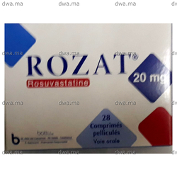 medicament ROZAT20 MGBoite de 28 maroc