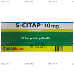 medicament S-CITAP10 MGBoite de 30 maroc