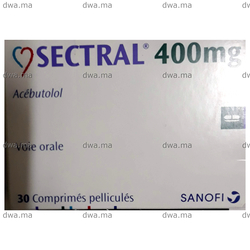medicament SECTRAL400mgBoîte de 30 maroc