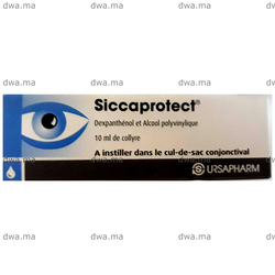 medicament SICCAPROTECT30 mg/ml /14 mg/ml CollyreFlacon de 10 ml maroc