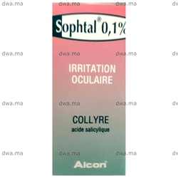 medicament SOPHTAL100mg/5mg/ 100 mlFlacon de 10ml maroc