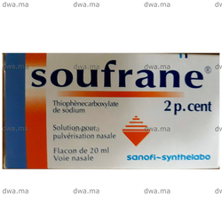 medicament SOUFRANE2 %Flacon de 20 ml maroc
