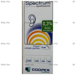 medicament SPECTRUM0,3 %Flacon de 5ml maroc