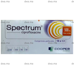 medicament SPECTRUM500 MGBoîte de 10 maroc