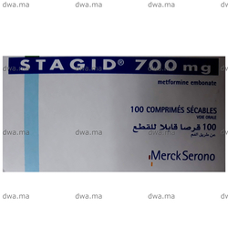 medicament STAGID700 mgBoîte de 100 maroc