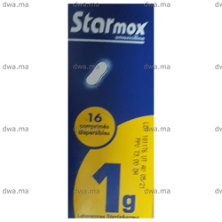 medicament STARMOX1 GBoîte de 16 maroc