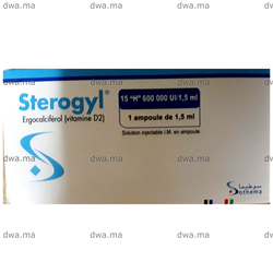 medicament STEROGYL15 H 600,000 UIBoîte de 1 Ampoule de 1,5 ml maroc