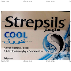 medicament STREPSILS COOLBoite de 24 maroc