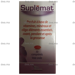 medicament SUPLEMATBoite de 30 cps maroc