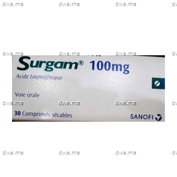 medicament SURGAM100 MGBoîte de 30 maroc