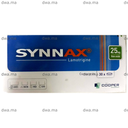 medicament SYNNAX25 MGBoîte de 30 maroc