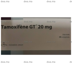 medicament TAMOXIFENE GT20 MGBoîte de 30 maroc