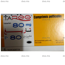 medicament TAREG80 mgBoîte de 28 maroc