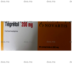 medicament TEGRETOL200 mgBoîte de 50 maroc