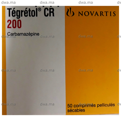 medicament TEGRETOL CR (LP)200 mgBoîte de 50 maroc