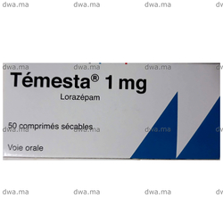 medicament TEMESTA1 mgBoîte de 50 maroc