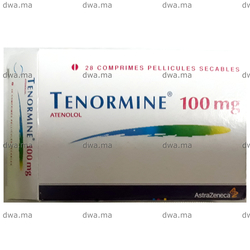 medicament TENORMINE100 mgBoîte de 28 maroc