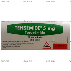 medicament TENSEMIDE5 MGBoite de 30 maroc
